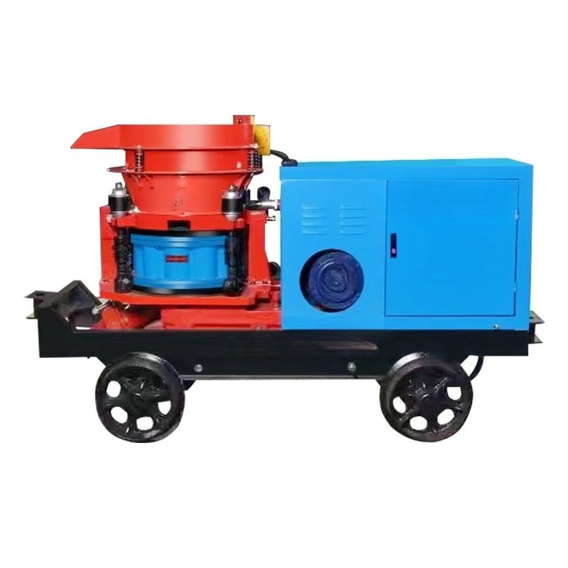 Dry Shooting Machine Concrete Slope Protection Tunnel Explosion Proof Shooting Machine Anchor Cable