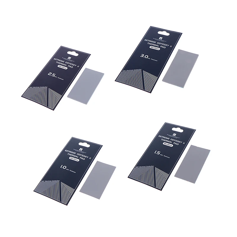 【*】85×45MM 0.5-3.0MM Thickness 2nd Generation 14.8W/MK Silicone Pad Thermal Pad CPU/GPU Graphics Card Motherboard Thermal Pad
