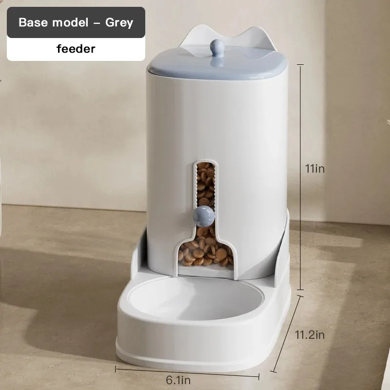 Automatic Pet Feeding Water Dispenser Cat Water Dispenser Large Capacity For Dog Bowl Cat Bowl Pet Feeding Basin