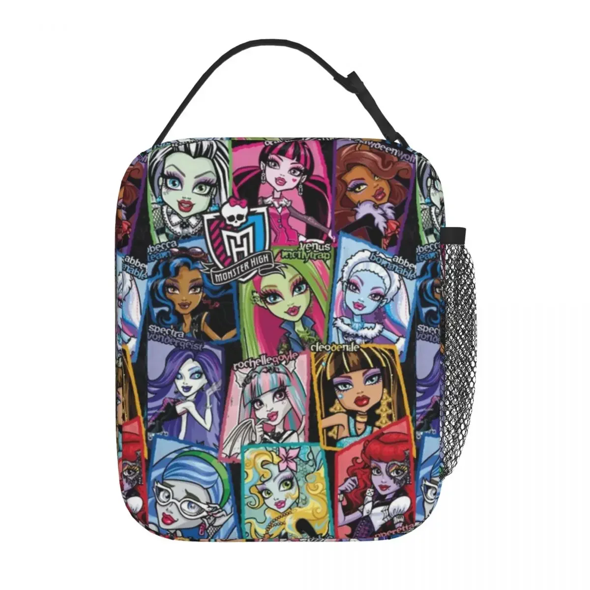 Lunch Bag  High Character Convenient Lunch Box For Girls Anime Kawaii Picnic Cooler Bag Leisure Waterproof Tote Food Bags