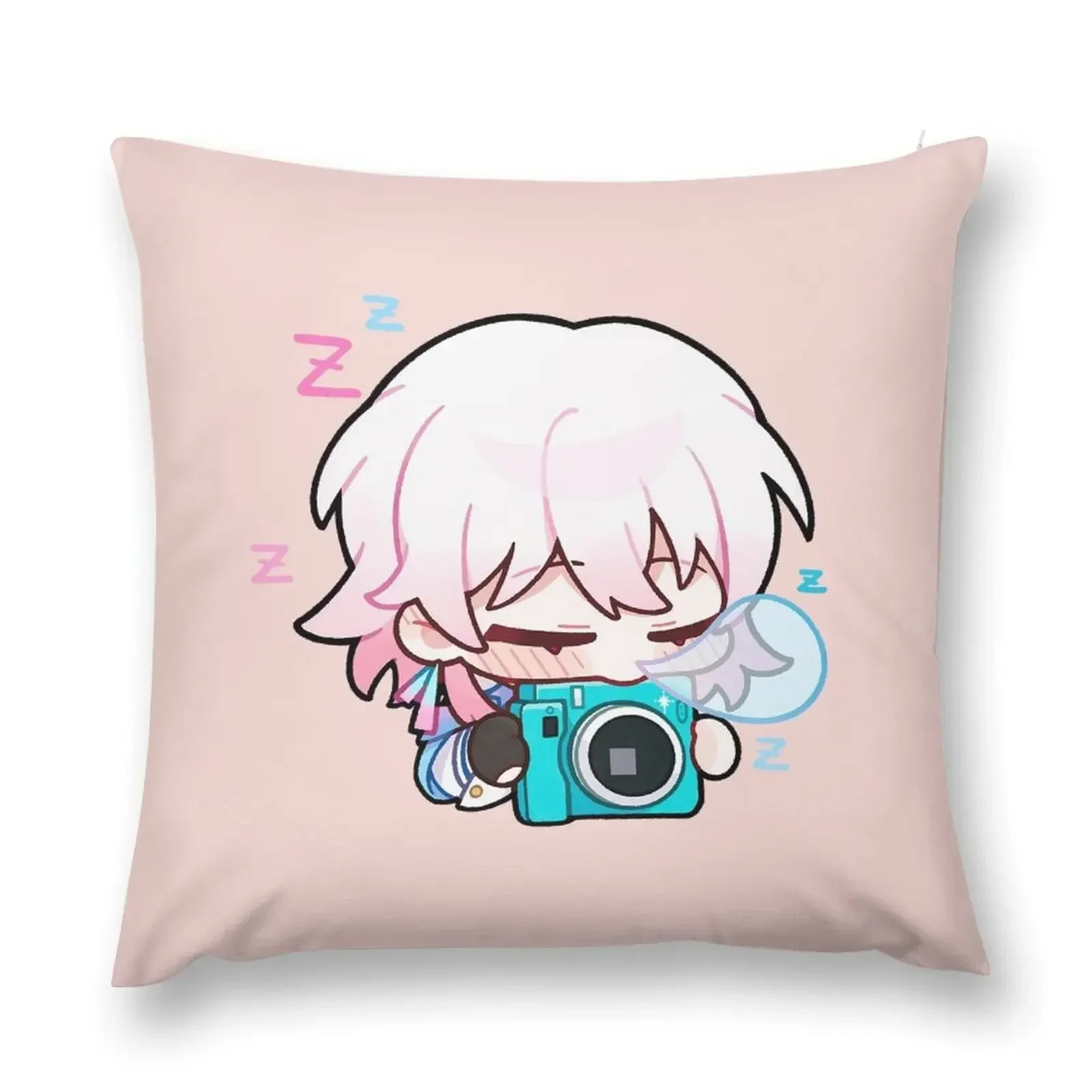 Honkai star rail March 7th Throw Pillow Decorative Sofa Cushion Christmas Pillow Covers pillow