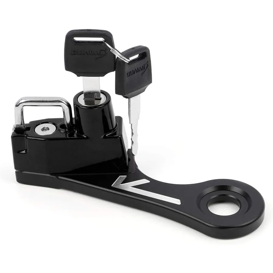 حل أمان مضاد للسرقة لخوذة الدراجة النارية لحماية الخوذة المتوافقة مع Twin Bonneville Thruxton Scrambler Mod #4