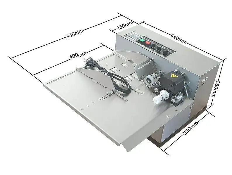 MY-380F Ink Roll Coding Printer Machine Card Print Produce Date Printing Machine