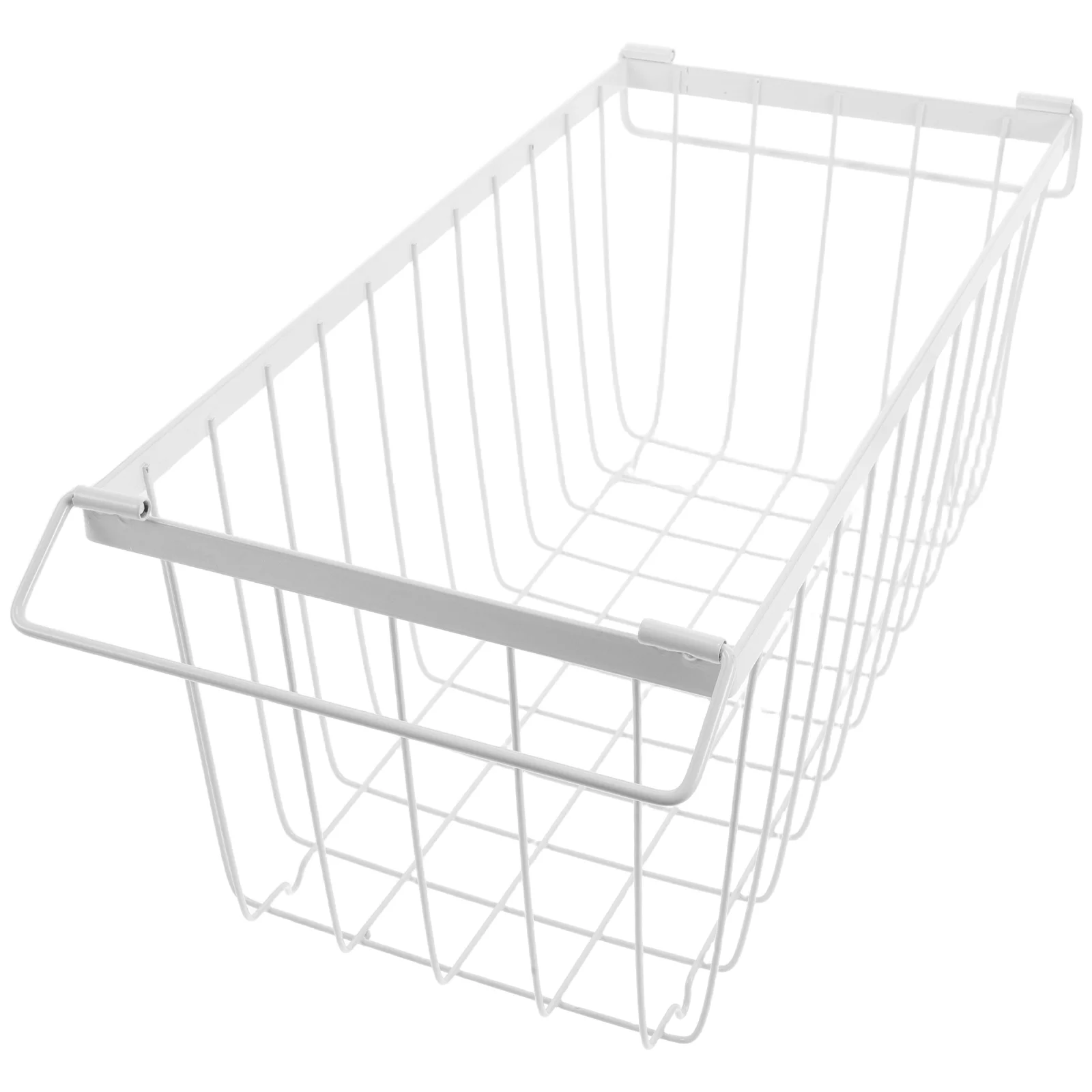 

Freezer Hanging Basket Refrigerator Pantry Storage Baskets Fridge Shelf Separating The