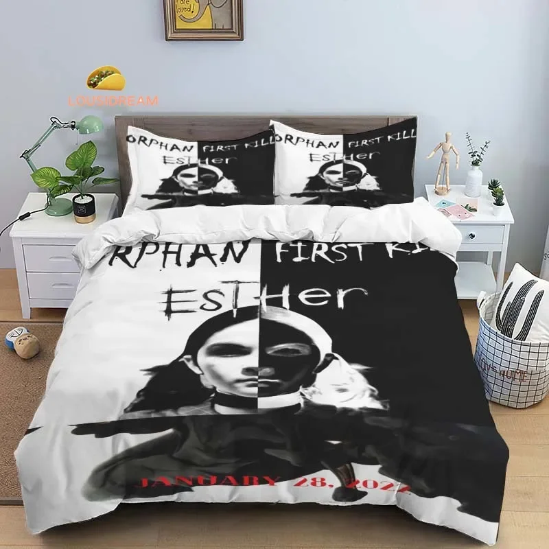 

Horror Film O-Orphan Sheets Quilt Covers Bedding Dormitory Sheets Three-piece Bedding Set Three-piece Soft Warm Bedding Set