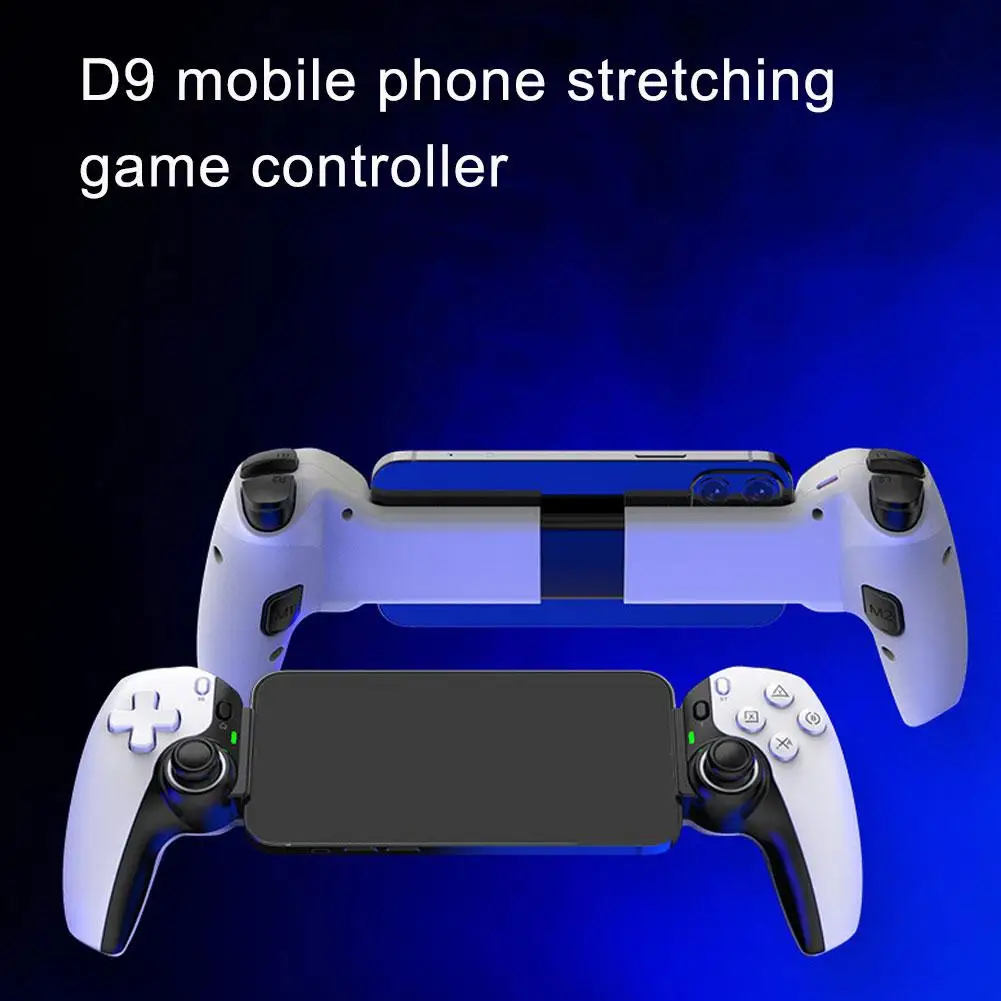 

D9 Mobile Phone Stretching Game Controller Suitable For Android IoS PS3 PS4 Switch PC Hall Joystick Controller G3B5