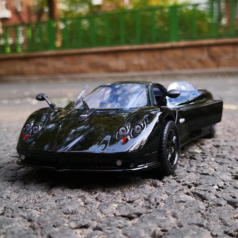 1:24 Pagani Zonda F Huayra Alloy Sports Car Model Diecast Metal Toy SuperCar Race Car Model Simulation Collection Gift