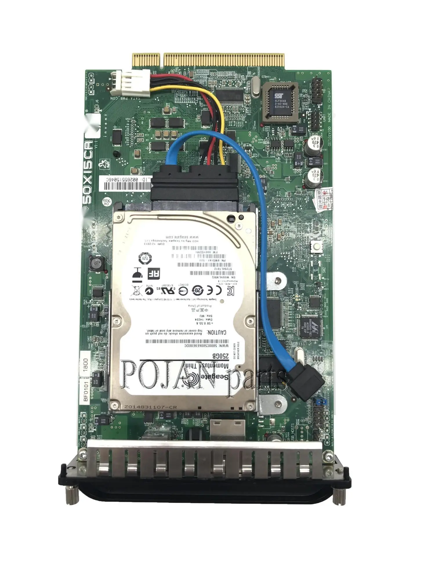 Imagem -03 - Fit para Designjet Z2100 Formatter Board com Hdd 100 Pojan Trabalhando Q667567033 Q5669-60576 Q6675-67029