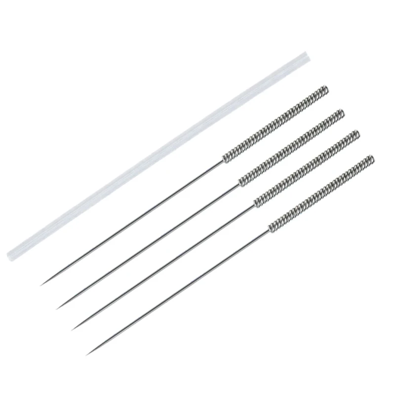 Dropshipping Acupuncture Needle With Tube ALL Size Acupuncture Disposable Sterile Beauty Massage Sterilze Needle 500Pcs/Box