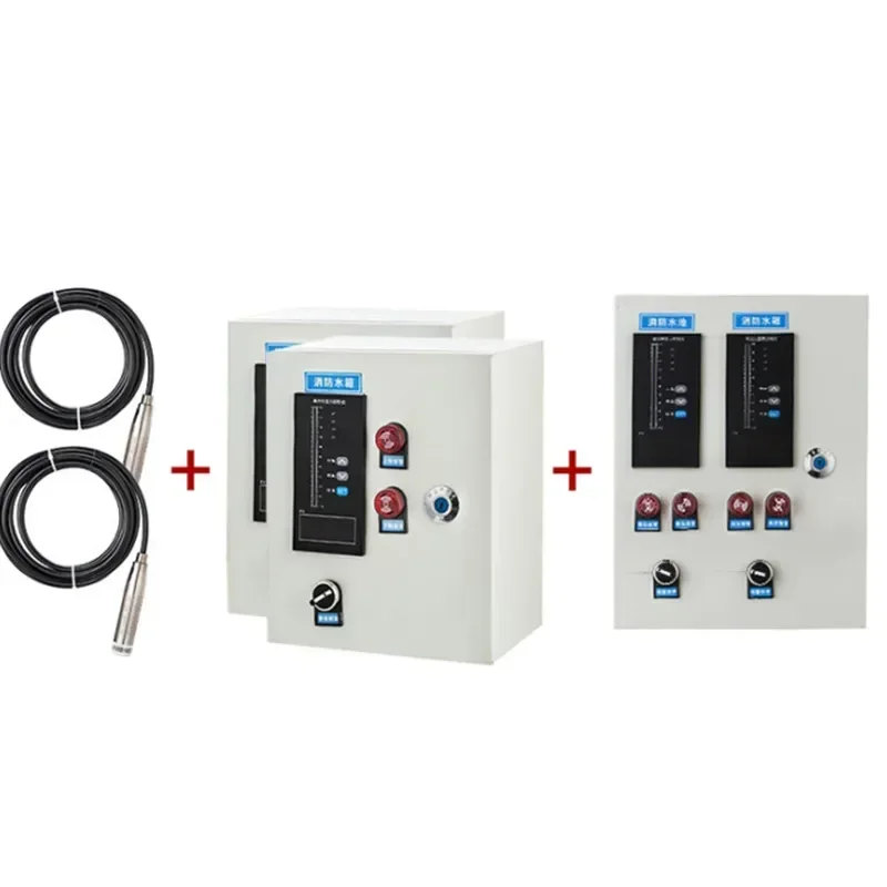 

Portable 220v Water Level Display Fire Tank Pool Controller Alarm Electronic Plunge Level Gauge Transmitter