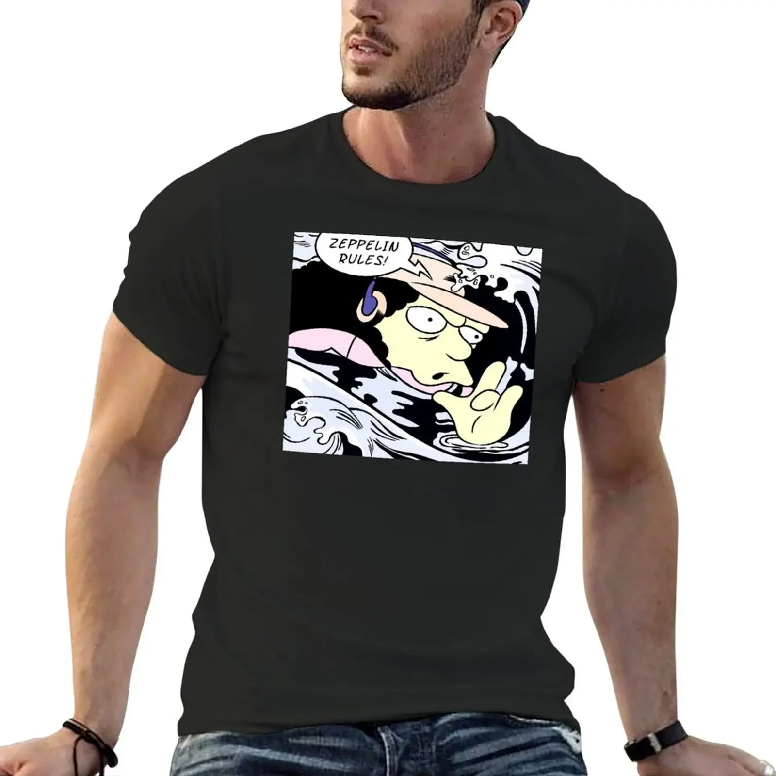 

Zeppelin Rules T-Shirt korean fashion vintage graphic tee essential t shirt clothing for men