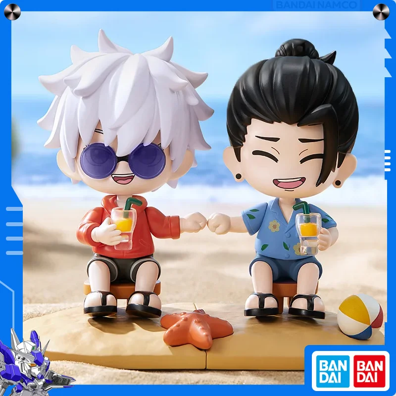 

Genuine Jujutsu Kaisen Action Figure Gojo Satoru Fushiguro Megumi Ryomen Sukuna Manga Zipper Doll Assembly Toy Gift Original