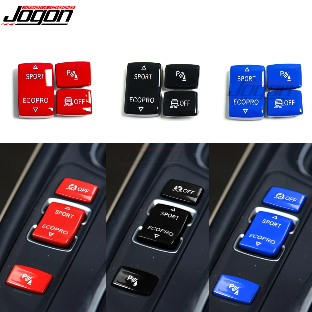 For BMW 1 2 3 4 Series F20 F21 F22 F23 F30 F31 F34 F35 F32 Car Gear Panel Control Switch Replace Sport Ecopro Off Button Cover