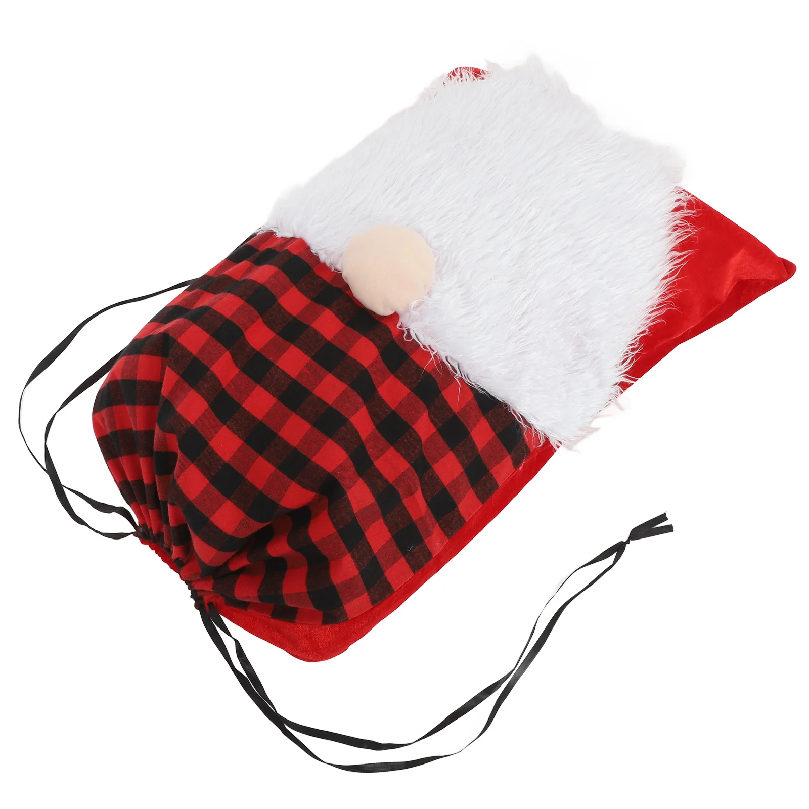 

Christmas Large Gift Bag Drawstring Santa Claus Design Xmas Fabric Gift Pouch Party Favor Reusable Bags Christmas Bags