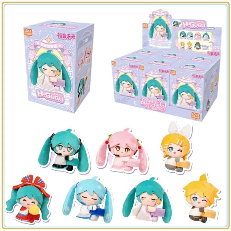 In Stock Original Hatsune Miku Plush Blind Box Doll Anime Character Doll Collect Decoration Cute Holiday Toys Gifts