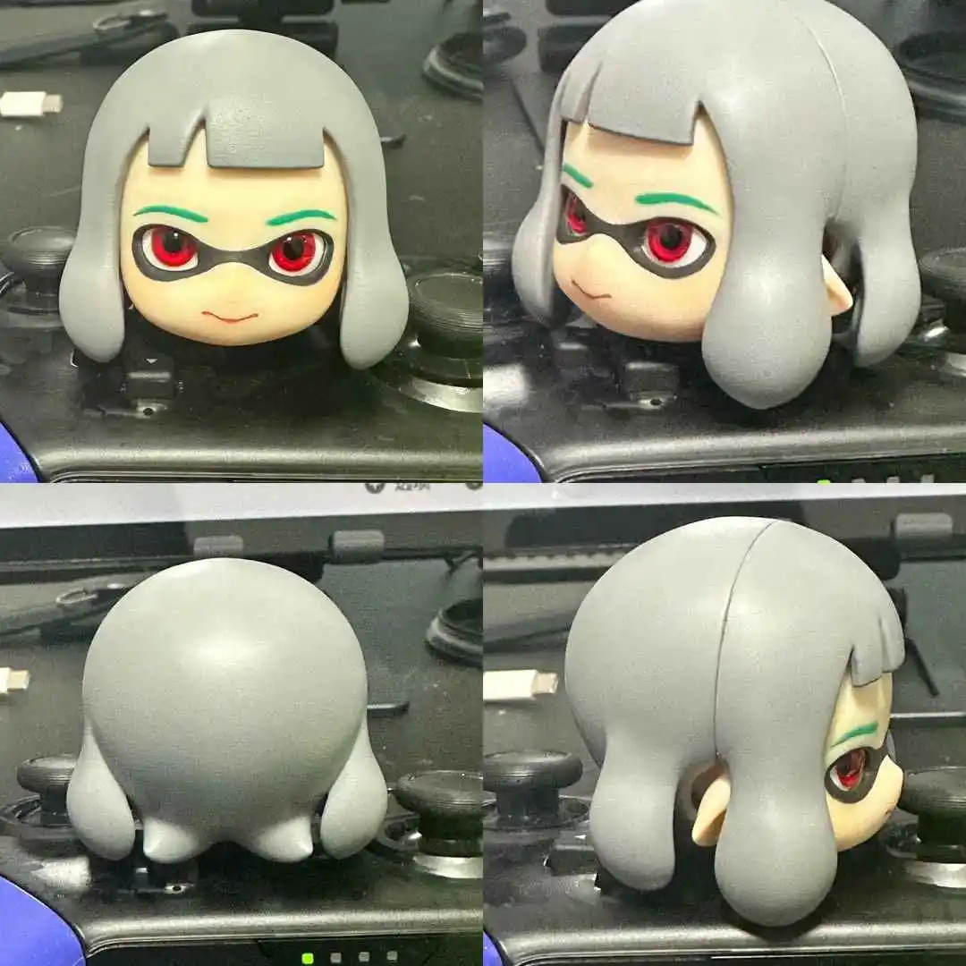 Peluca de cabeza BJD de pelo corto OB11 Gsc hecha a mano, modelo de pelo, accesorios bonitos, accesorios de juego, figura de Anime, juguete para niños, regalos, Cosplay