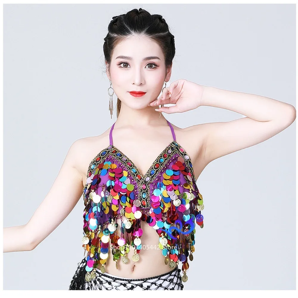 vetements-de-danse-orientale-costumes-de-scene-soutiens-gorge-exotiques-hauts-a-paillettes-et-franges-vetements-sexy-streetwear-tenues-hotsweet-pour-femmes