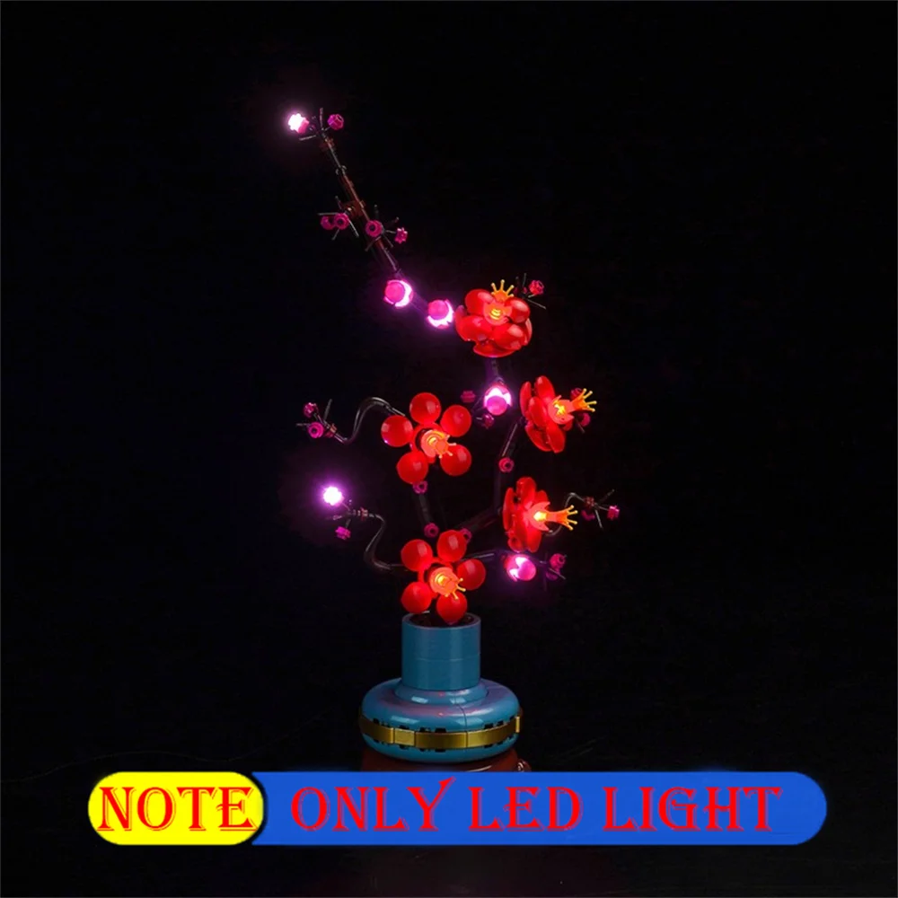 

Botanical Collection Led Light Kit For 10369 Plum Blossom Not Building Blocks (Only Lighting Set)