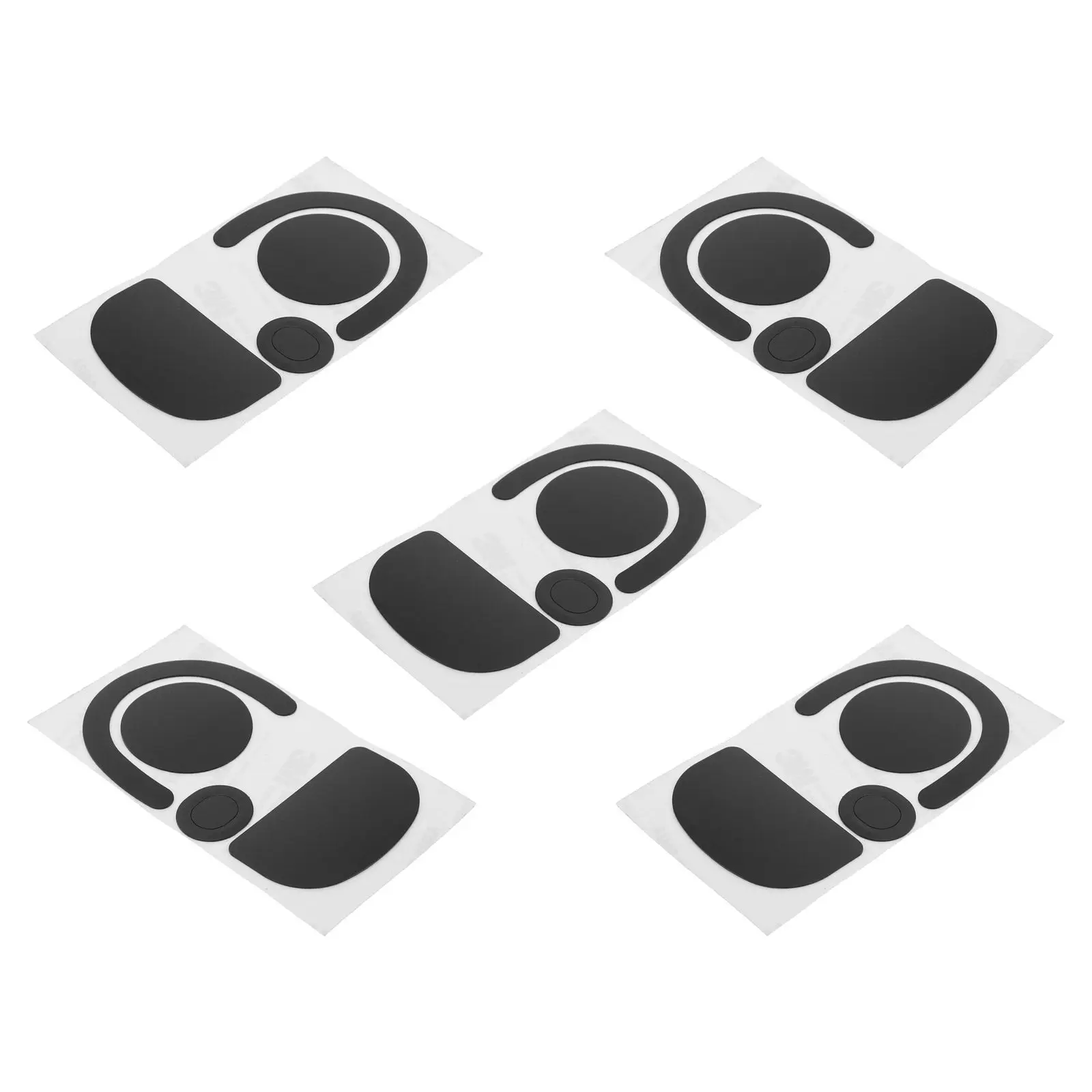 

5 Sheets Mouse Feet Skates Pads for 3Rd Gaming Mice - Self-Adhesive Ptfe Glide Stickers Non-Slip Smooth Tracking on