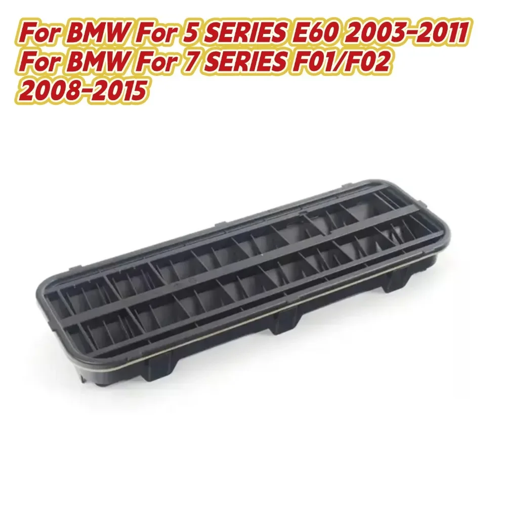 

For BMW 5 SERIES E60 2003-2011 For 7 SERIES F01/F02 2008-2015 Rear Air Vent Cover Center Console Conditioner Outlet Filter