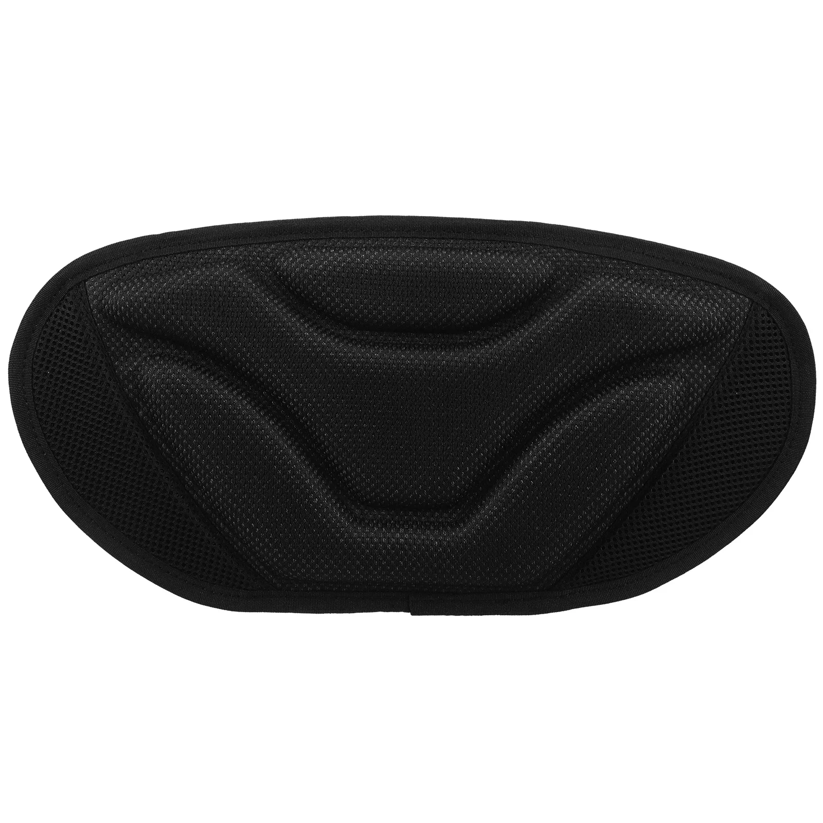 Outdoor Kayak Backrest Cushion EVA Anti Sweat Pad for Single Person Kayak Ergonomic Comfort Support Easy Install Black