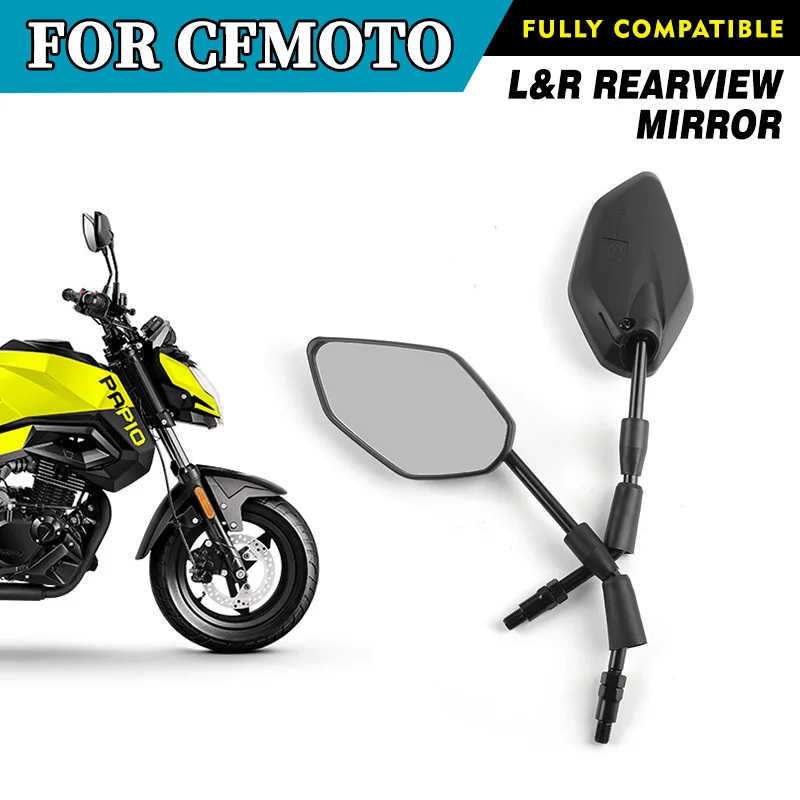 

For CFMOTO ST125 Side Rearview Mirror CF MOTO ST PAPIO 125 ST Reflector Mirror Rear View Mirror Motorcycle Original Parts