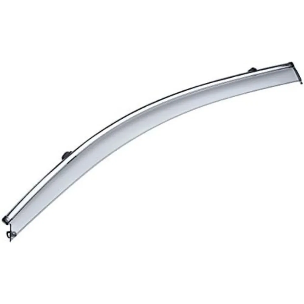 US  Window Visors Wind Deflectors Compatible With Acura 2014-2020 MDX With Chrome Trim Rain Guards 3-847AC008