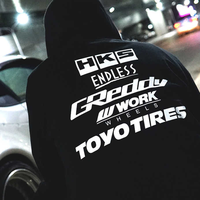 New Arrivals Autumn and Winter Japanese JDM Modified Car Style HKS ENDLESS Pure Cotton Adult Racing Sport Unisex Pullover