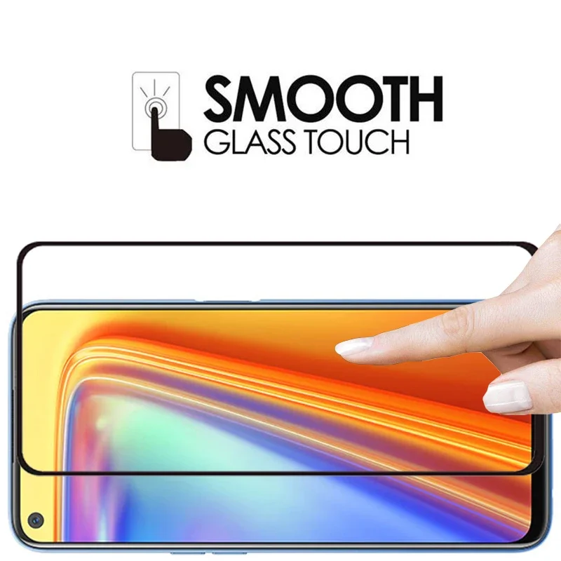 protective tempered glass for realme 7 4g 5g screen protector on realme7 realmi7 film realmi reame relme ralme real me mi realmy image 4