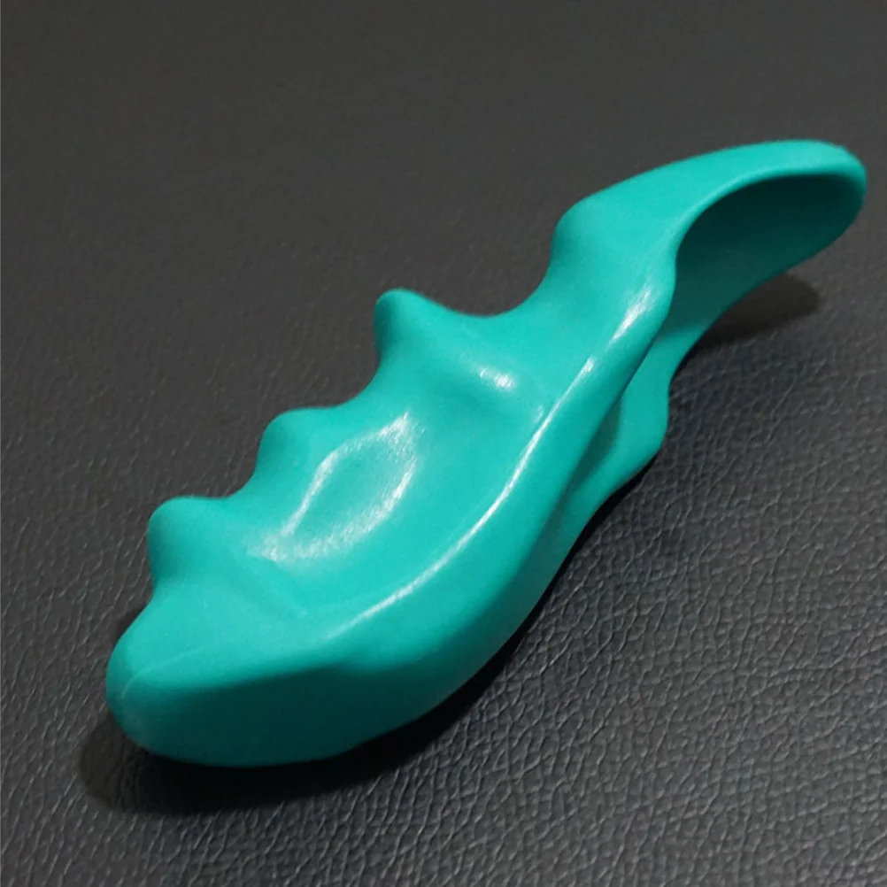 

2 шт. мини-массажер для большого пальца, прочный эргономичный дизайн для массажа глубоких тканей, гладкая, приятная для кожи, для путешествий, для домашнего использования, зеленый массаж