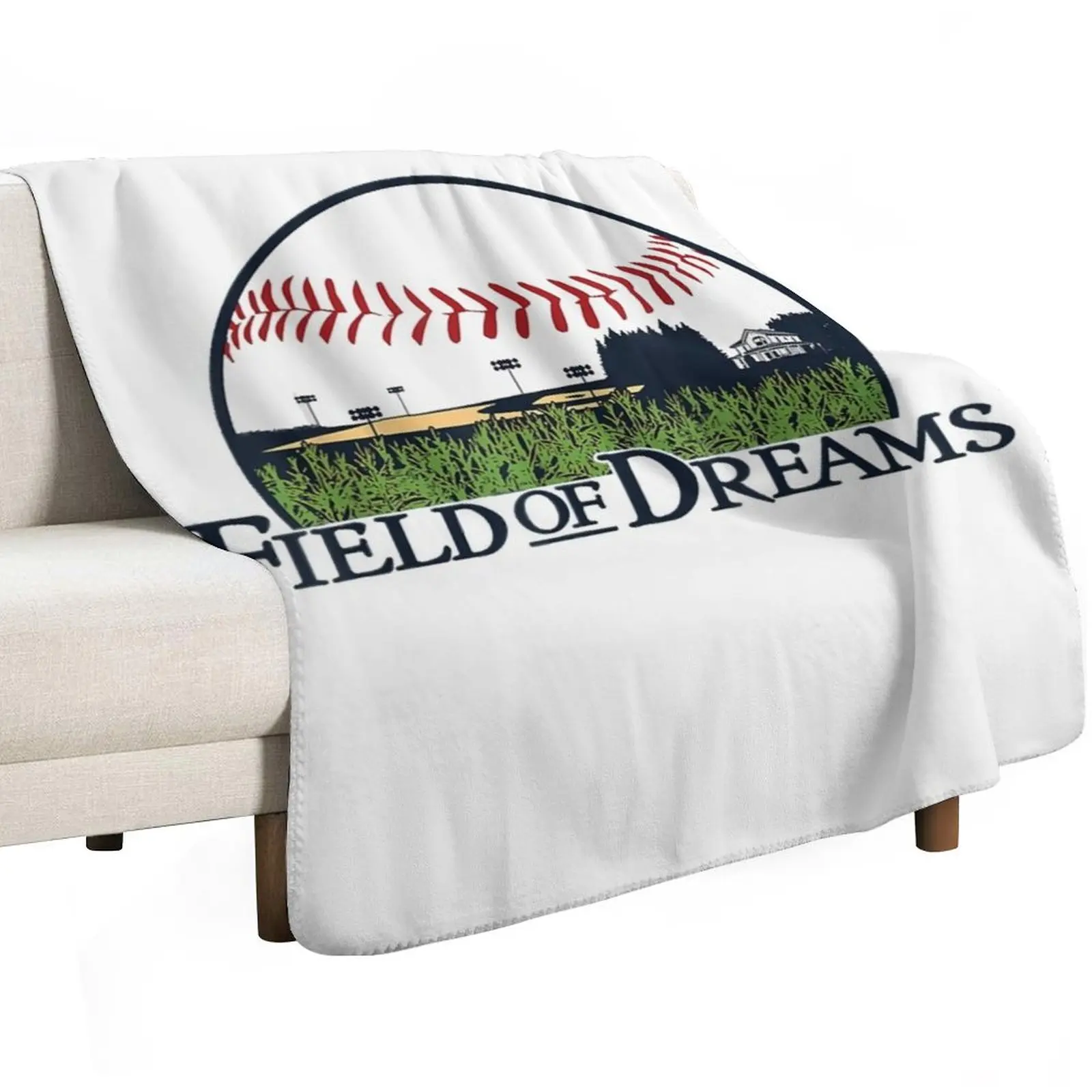 Gifts Men Field Of Baseball Dreams Softball Baseball Lover Field Of Dreams Graphic For Fan Throw Blanket Soft Blankets