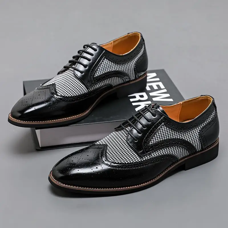 

Men's shoes party moccasin shoes new business dress British retro casual leisure sports board