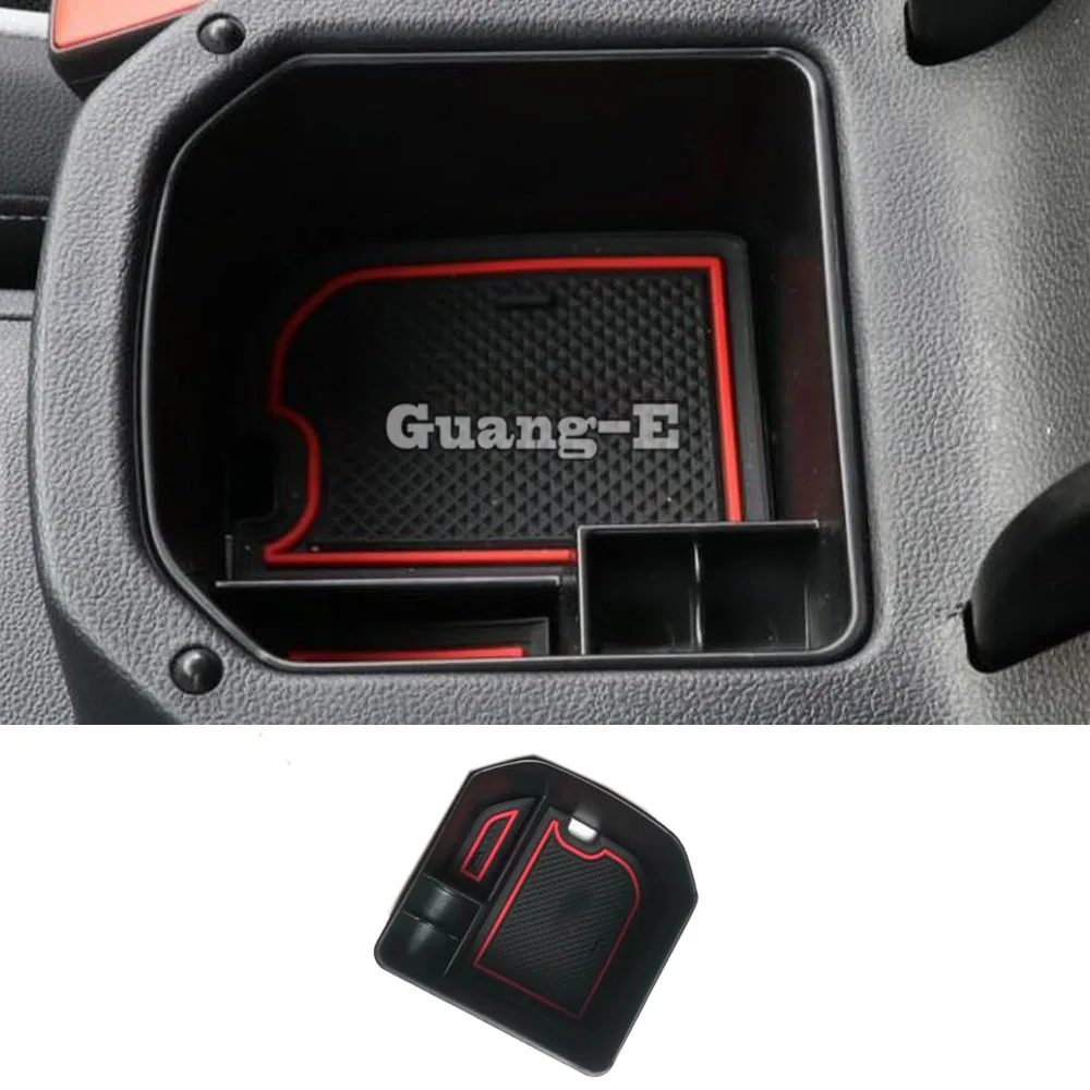 

Car Storage Trim Container Center Console Cup Holder Gear Box Frame For Volkswagen VW T-ROC TROC 2017 2018 2019 2020 2021