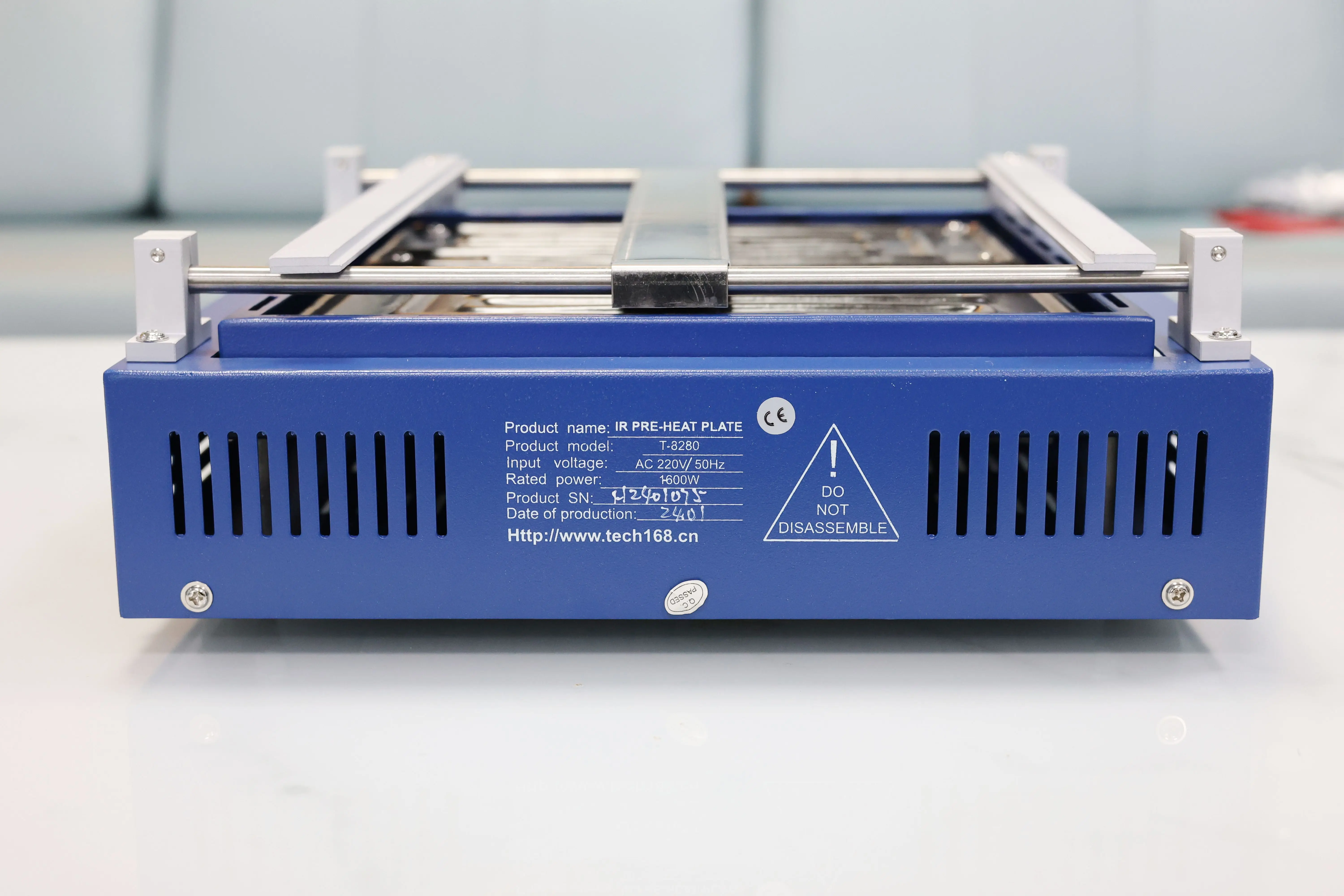 Placa do pré-aquecimento do PWB para o reparo da solda, forno do pré-aquecimento do IR, T-8280, 220V ou 110V, 0-450Degree Celsius, solda T8280