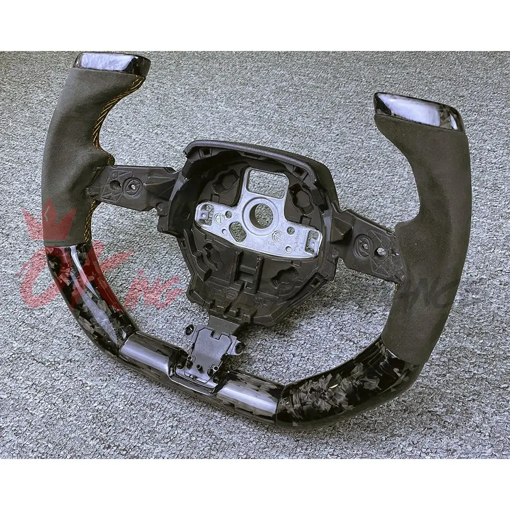 

F1 Style Custom Made Forged Carbon Fiber Steering Wheel for Lamborghini Huracan