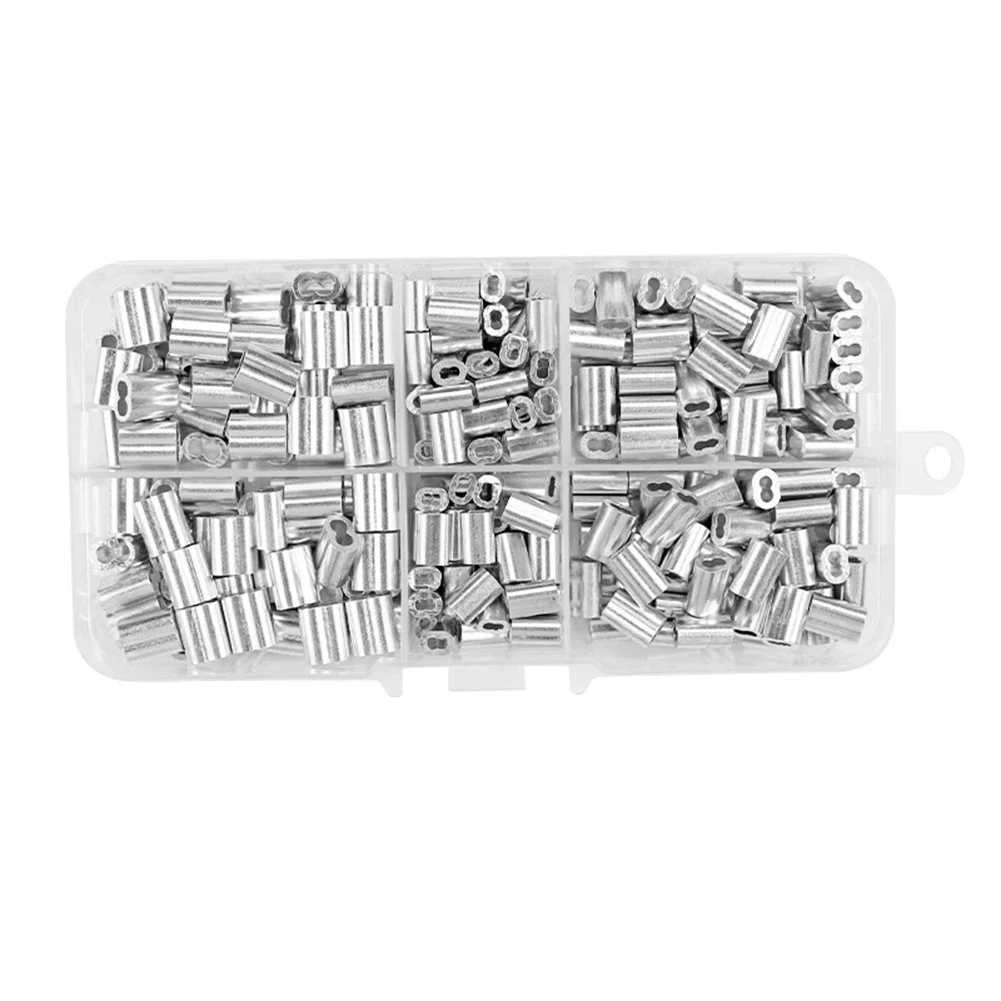 

For Home Use 8-shaped Sleeve Aluminum Sleeve 300 Pieces Gritted For Added Grip Lock With Vise Or Pliers Easy To Use