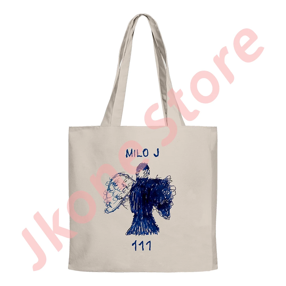 Milo J-Sacs à logo décontractés unisexes, Album Merch initiés, Mode amusante, Streetwear, Nouveau, 111