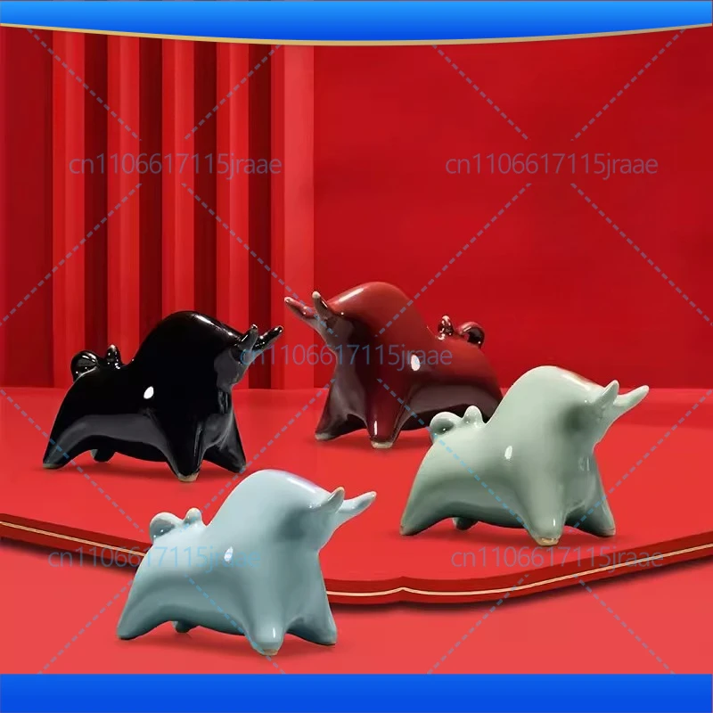 

Ручная работа: фарфоровые украшения из керамики Jun, выполненные в технике «изменения цвета при обжиге» (имитация цвета хурмы)