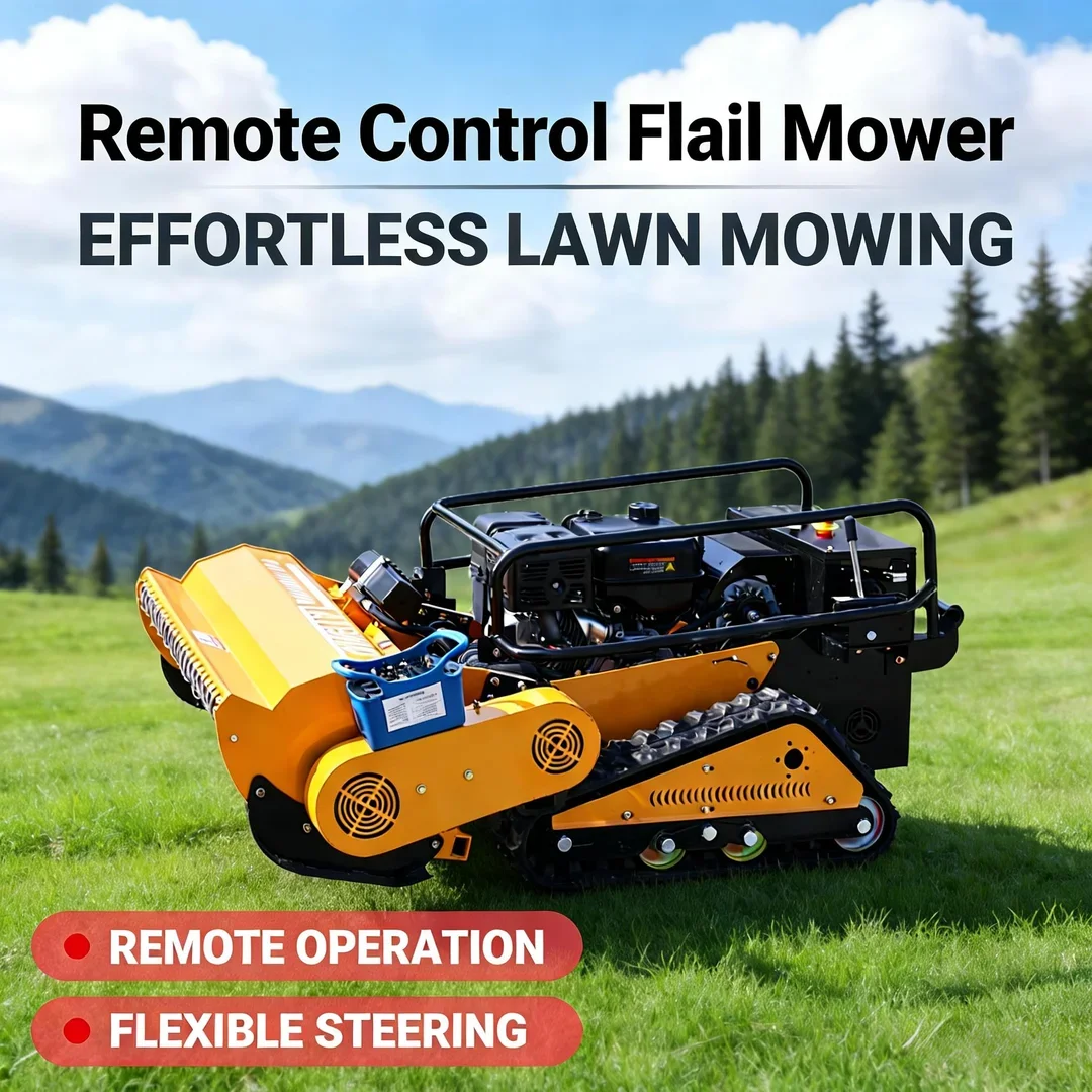 

Индивидуальная газонокосилка-измельчитель с электрозапуском, двигатель 459 куб. см, сертифицировано EPA Euro V, для тяжелых работ, на гусеничном ходу, для сельского хозяйства, лесного хозяйства, прополки