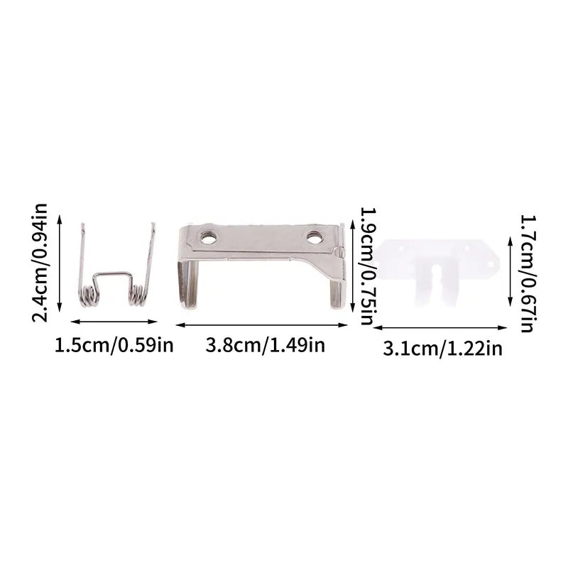 Pro 1pcs Hair Clipper Replacement Fittings Swing Head,Knife Block ,Spring For Barber JRL 2020C Rechargeable Clipper Accessories