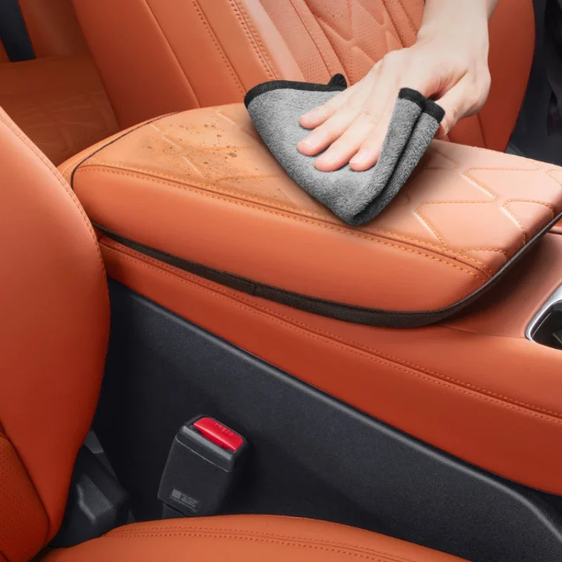 For BYD Sealion 7 Car Central Control Armrest Case Leather Case Protective Cover Pad Suppliers Interior Modification Accessories