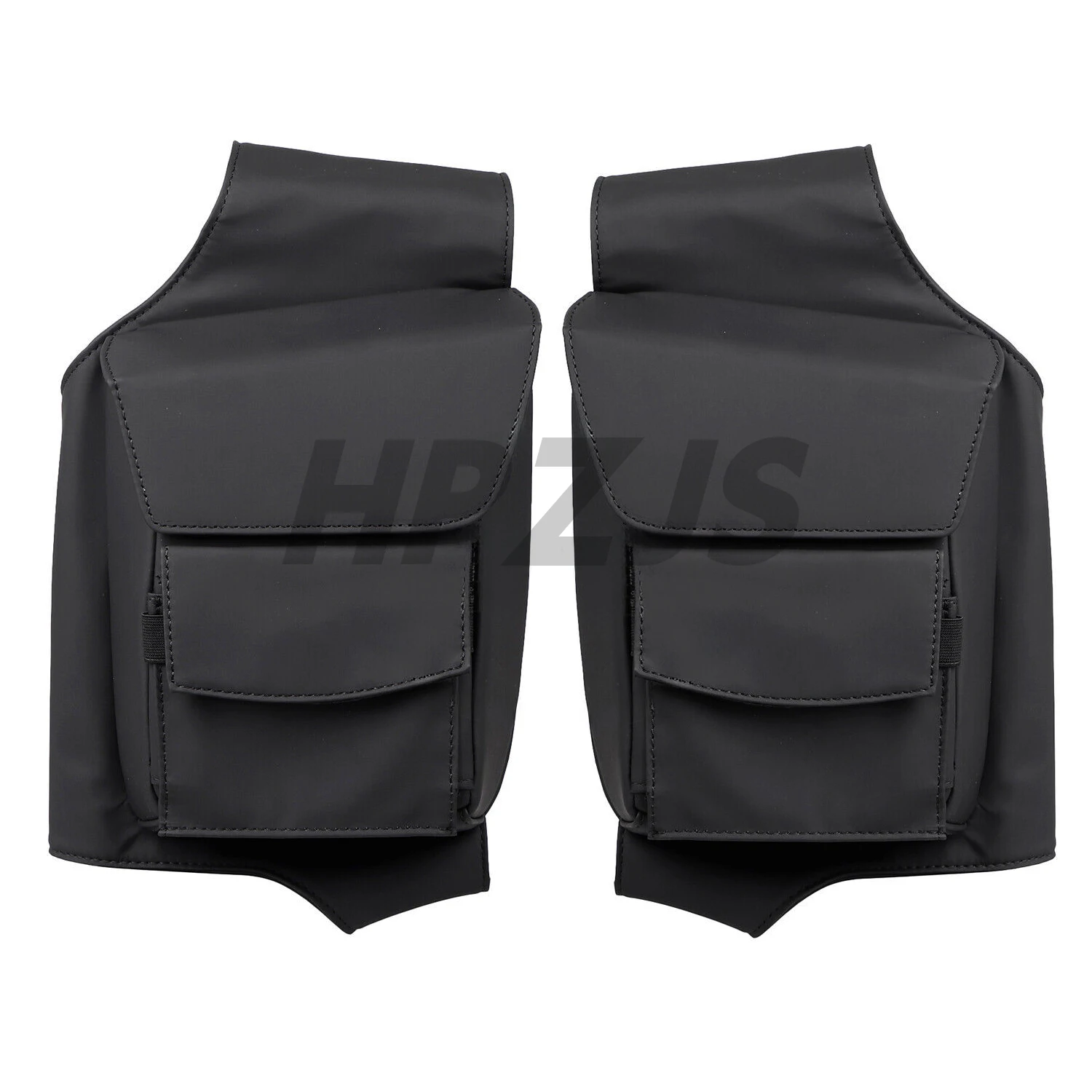 

Black Left Right Motorcycle Saddlebag Pouches Guard Support Bag For Harley Touring Road Street Glide 1993-later
