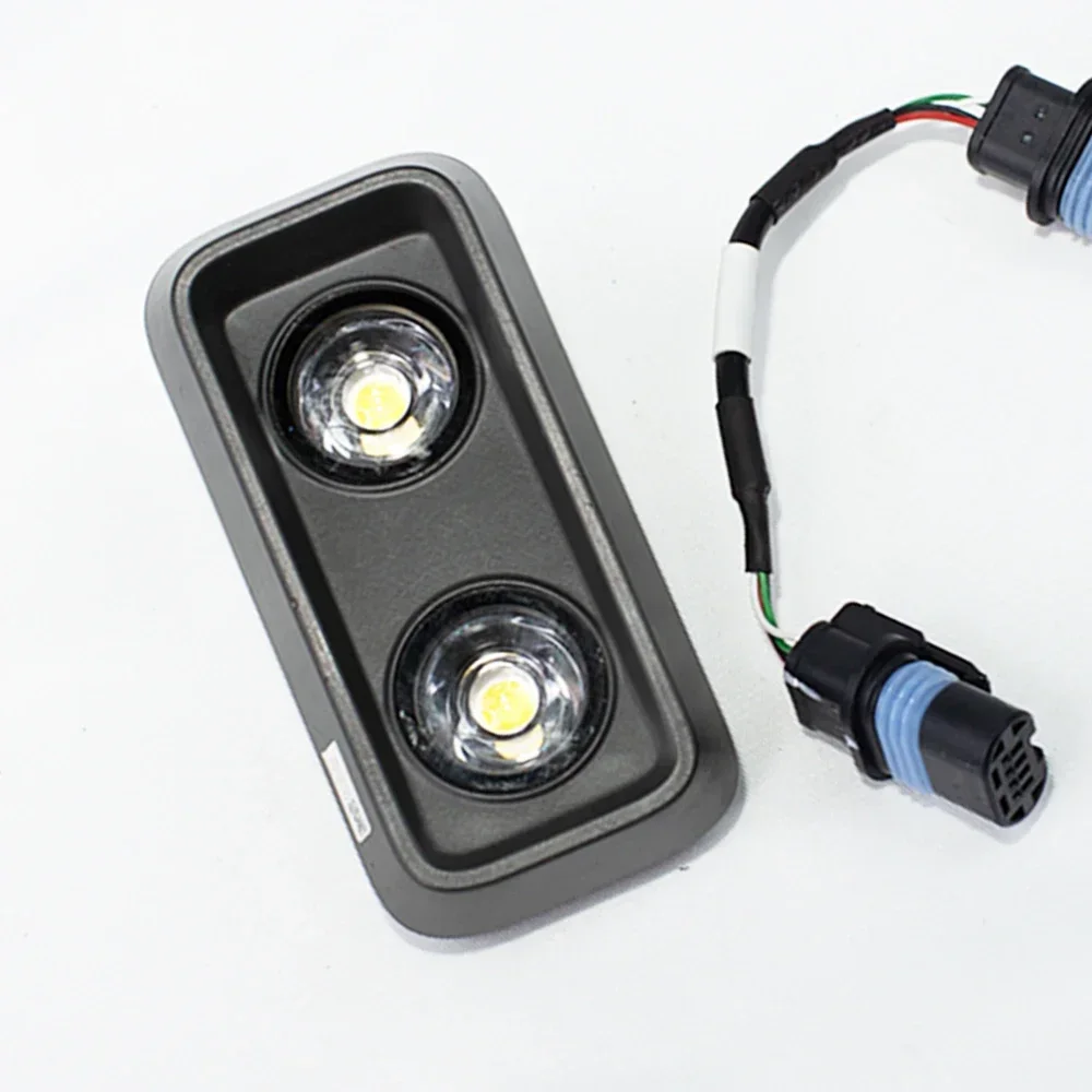 Suku Cadang Perbaikan UAV Modul Lampu Bawah Tambahan untuk Aksesori Drone Pertanian DJI Agras T40/T20P dengan Kabel Sinyal