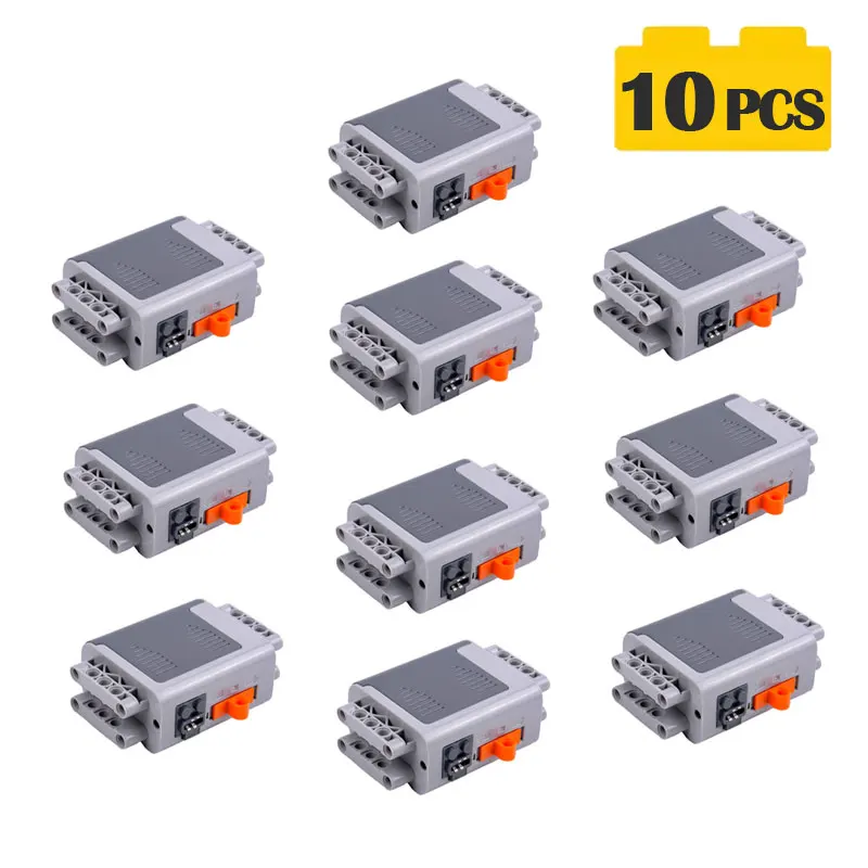 8881 AA-Batteriekasten für Bausteine, mehrere Leistungsfunktionen, PF-Modellsets, kompatibel mit allen großen Marken, technischen MOC-Teilen
