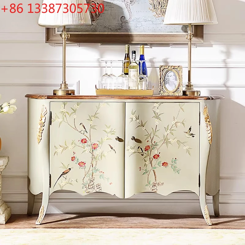 

Американский входной шкаф, светлый роскошный окрашенный шкаф для прихожей