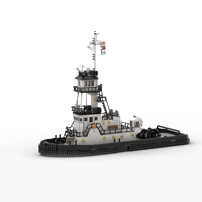 3622 pièces MOC luxe remorqueur modèle blocs de construction créatif technique bricolage assemblage briques jouets enfants et adultes cadeaux de noël