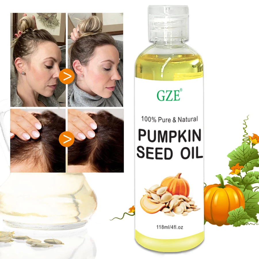 GZE Pumpkin Seed Carrier Oil Almond Oil Almond Oil Organic Pure Natural Cold Pressed Unrefined Oil