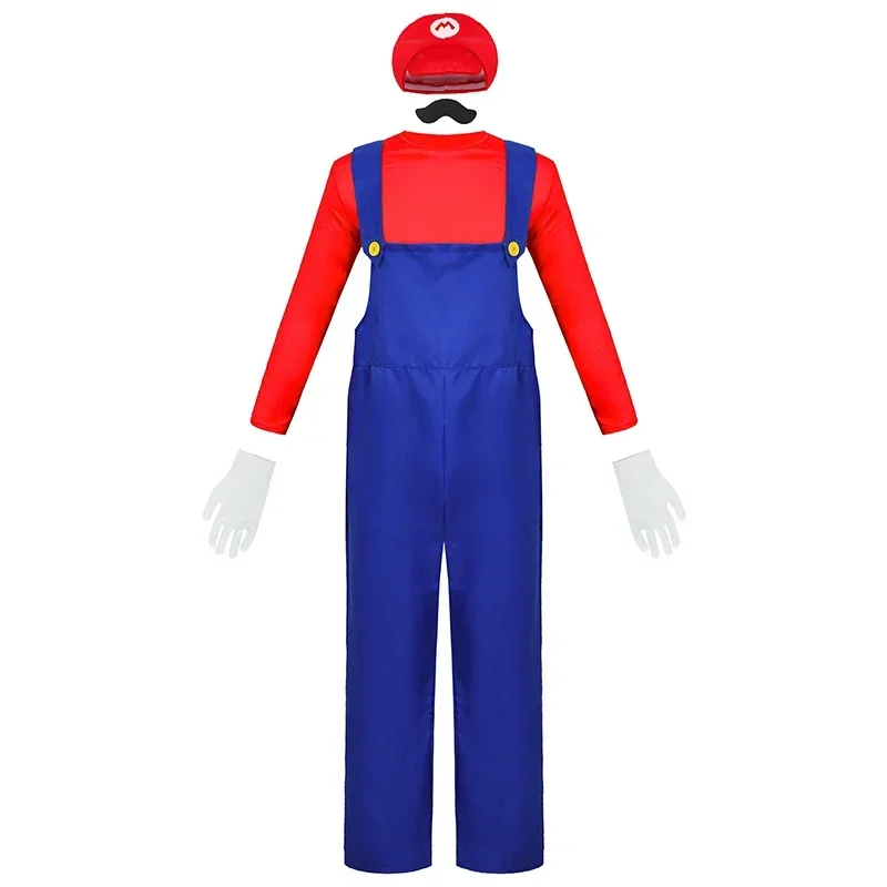 SN55Halloween كرنفال الكبار الرجال مضحك سوبر لعبة تأثيري حلي لويجي بروس سباك عيد الميلاد فستان بتصميم حالم $@1w