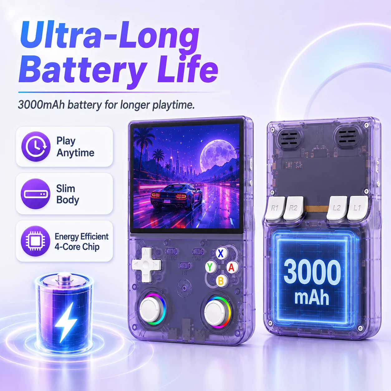 レトロハンドヘルドゲーム機 R36 Ultra X 4.5イ - Gaming Console R36 Ultra のレビューと価格