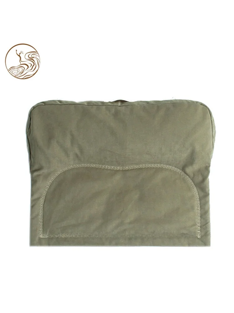 Almohada de Meditación Fre Matcha, Nueva Almohada China de Trigo Sarraceno para Soporte de Coxis, Almohadilla Zen para Estudio, Color Puro